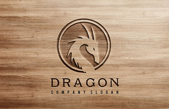 Dragon in Logo Templates - product preview 3