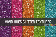 Vivid Hues Glitter Textures