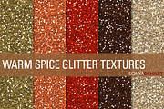 Warm Spice Glitter Textures
