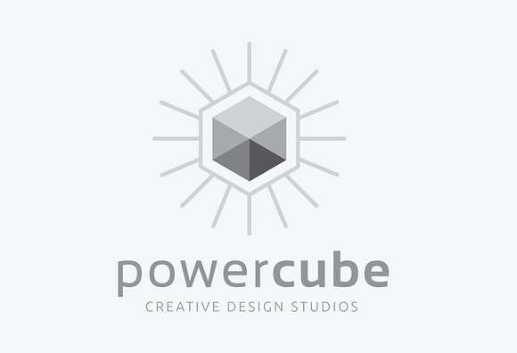 Power Cube in Logo Templates - product preview 2