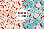 Patterns "Sea cat"