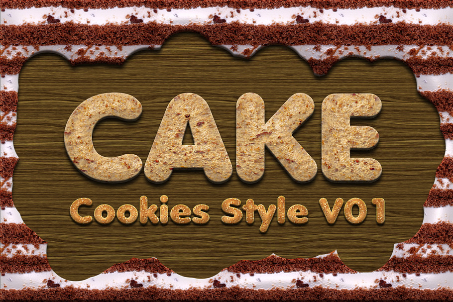 Cake Cookies Style Vol.1 in Photoshop Layer Styles - product preview 8