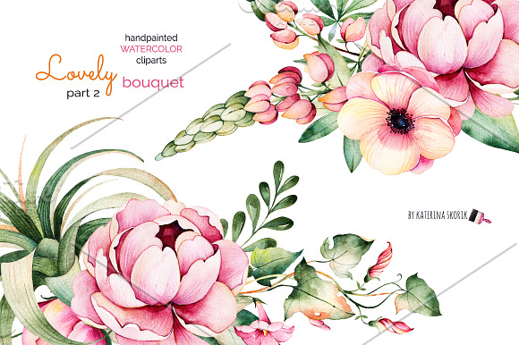 Lovely Bouquet 2 in Illustrations - product preview 3