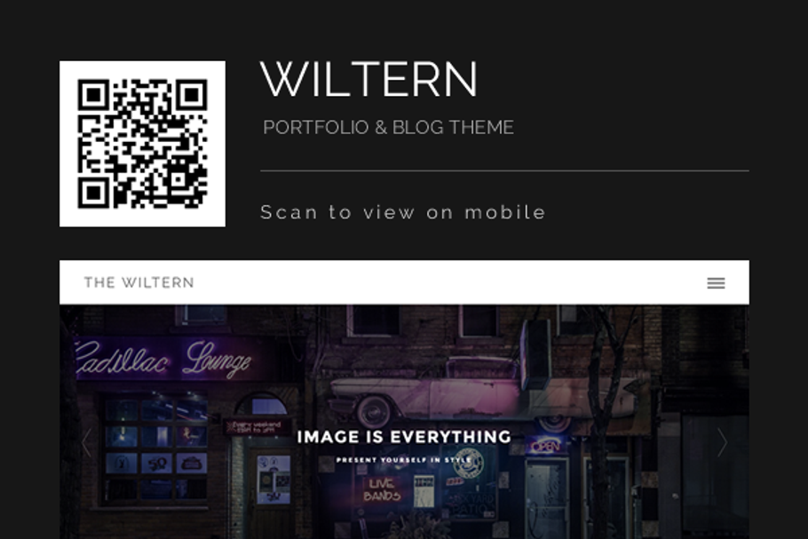 Wiltern - WordPress Portfolio & Blog in WordPress Portfolio Themes - product preview 8
