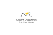 Mount Daybreak Logo Template