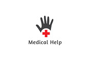 Medical Help Logo Template