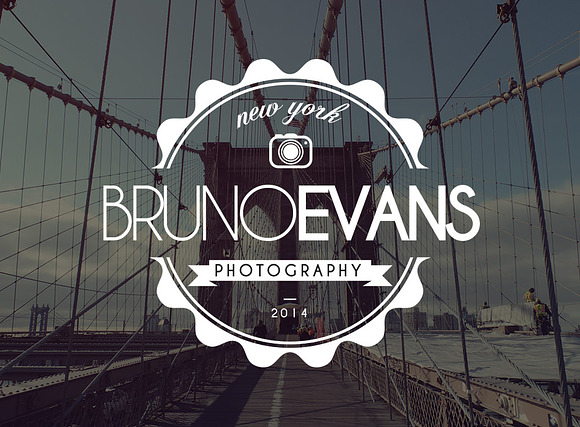 Premium Photography Hipster Logo in Logo Templates - product preview 2
