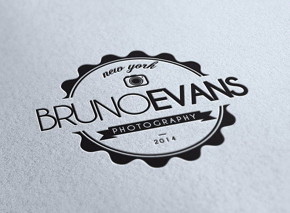 Premium Photography Hipster Logo in Logo Templates - product preview 3