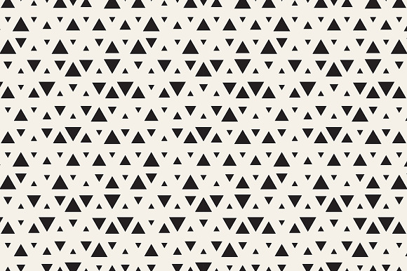 Triangles. Seamless Patterns Set 11 in Patterns - product preview 3