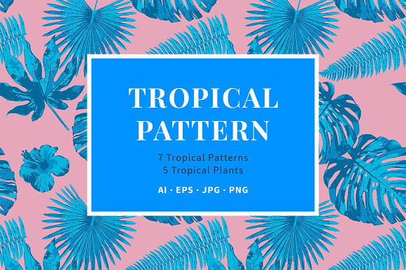 Tropical Patterns in Patterns - product preview 1