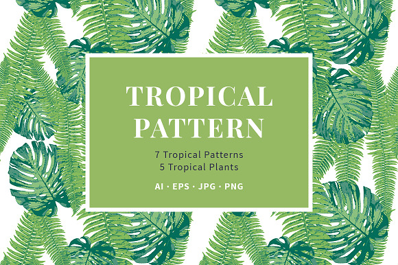 Tropical Patterns in Patterns - product preview 2