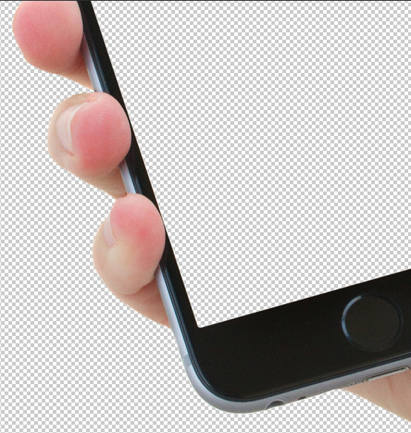 Hands with iphone 6 mock up in Mobile & Web Mockups - product preview 1