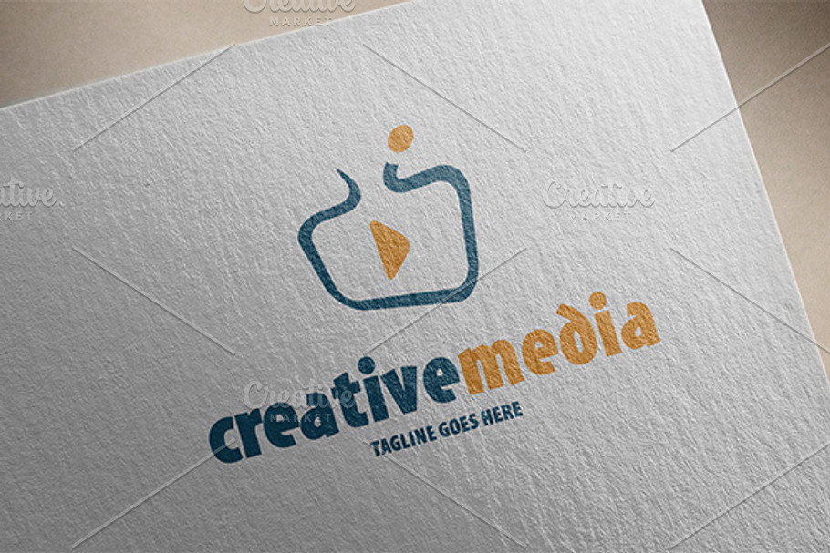 Creative Media Logo in Logo Templates - product preview 8