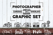 PHOTOGRAPHER. Cameras&Overlays Set