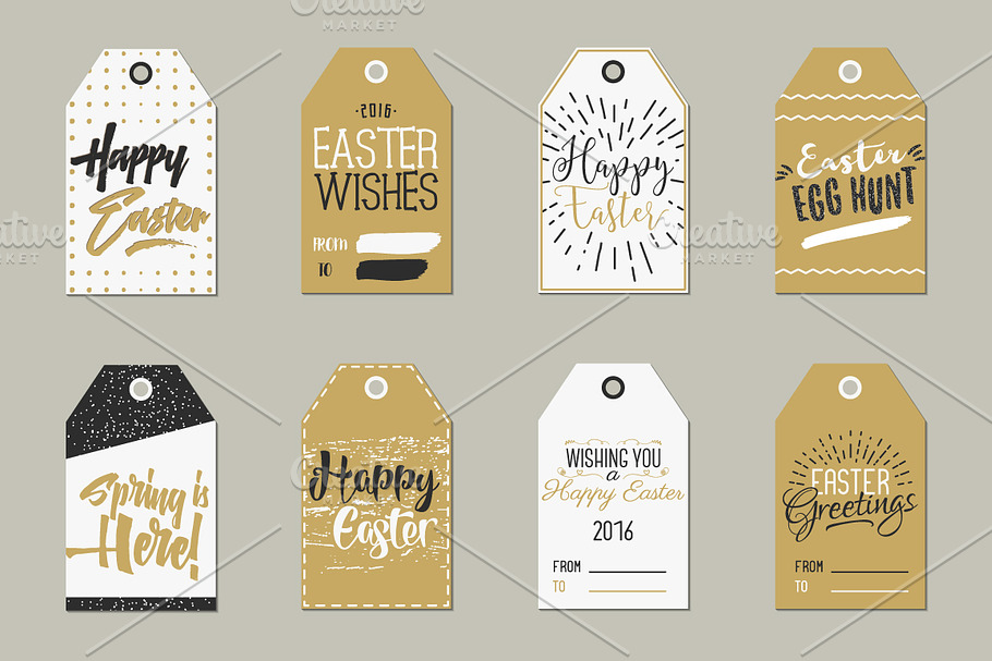 [50%OFF] Easter Gift Tags Collection