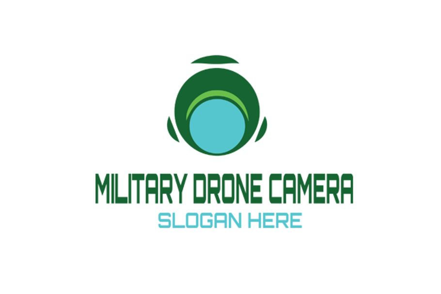 Military Drone Camera Logo