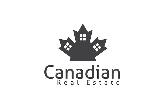 Canadian Real Estate Template in Logo Templates - product preview 1