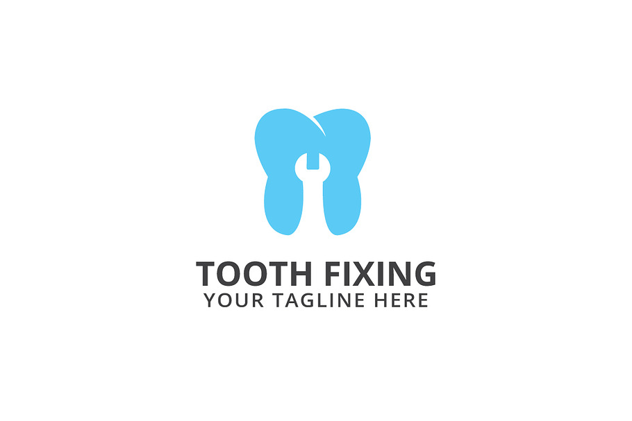 Tooth Fixing Logo Template in Logo Templates - product preview 8