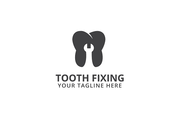 Tooth Fixing Logo Template in Logo Templates - product preview 1