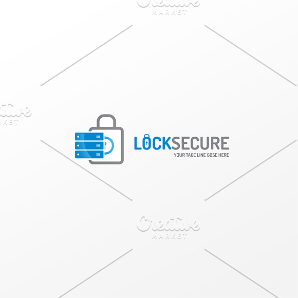 Lock Secure Logo in Logo Templates - product preview 1