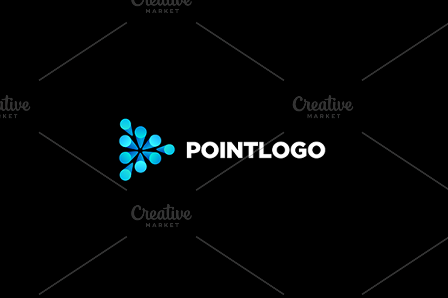 Triangle Point Logo in Logo Templates - product preview 8