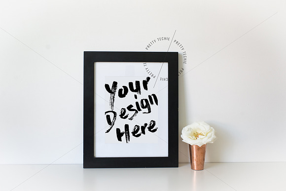 Plain Vertical Frame Mockup 8x10 in Print Mockups - product preview 1