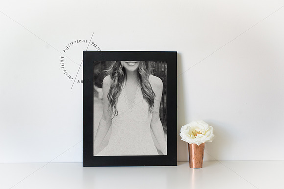 Plain Vertical Frame Mockup 8x10 in Print Mockups - product preview 2