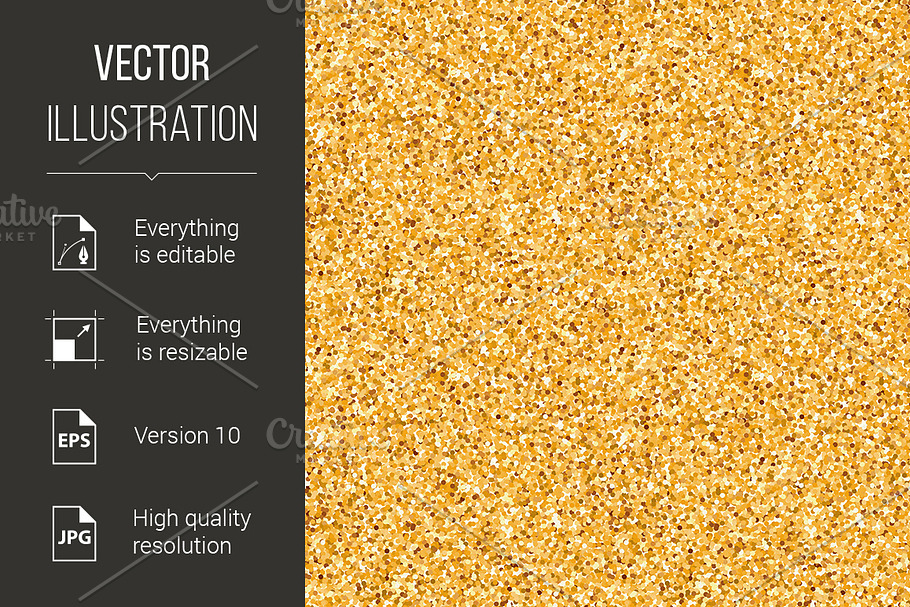 Gold Glitter Texture in Graphics - product preview 8