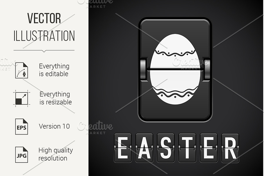 Scoreboard Easter in Graphics - product preview 8
