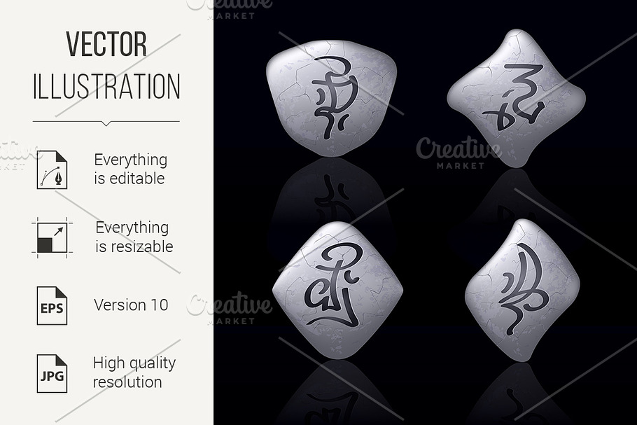 Runic Stones in Graphics - product preview 8