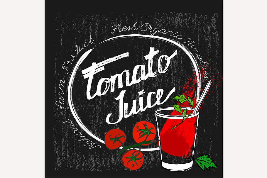 Tomato Vector Image in Illustrations - product preview 8