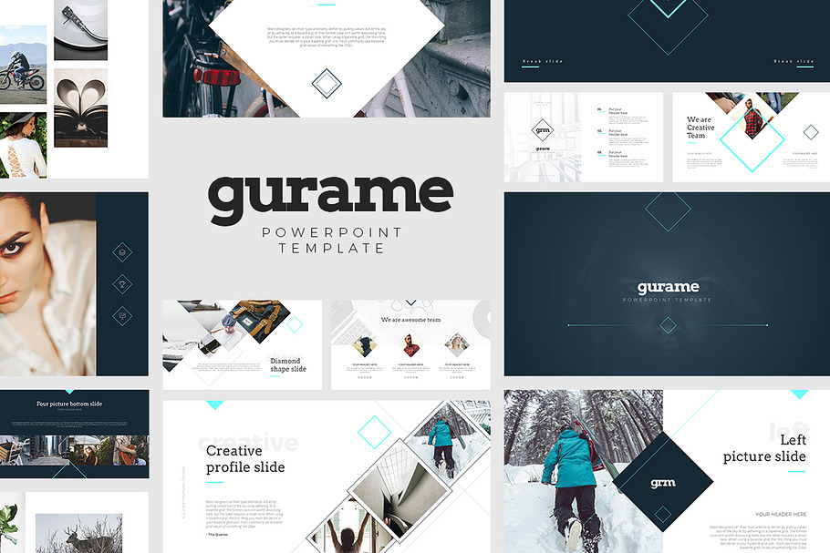 Gurame PowerPoint Template in PowerPoint Templates - product preview 8