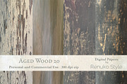 Aged wood 20