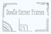 Clip Art Doodle Corner Frame Vectors