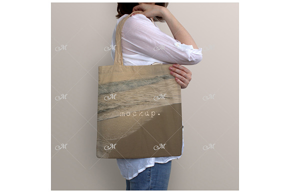 Eco tote bag Mockup #1 in Product Mockups - product preview 2