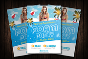 Foam Party Flyer Template