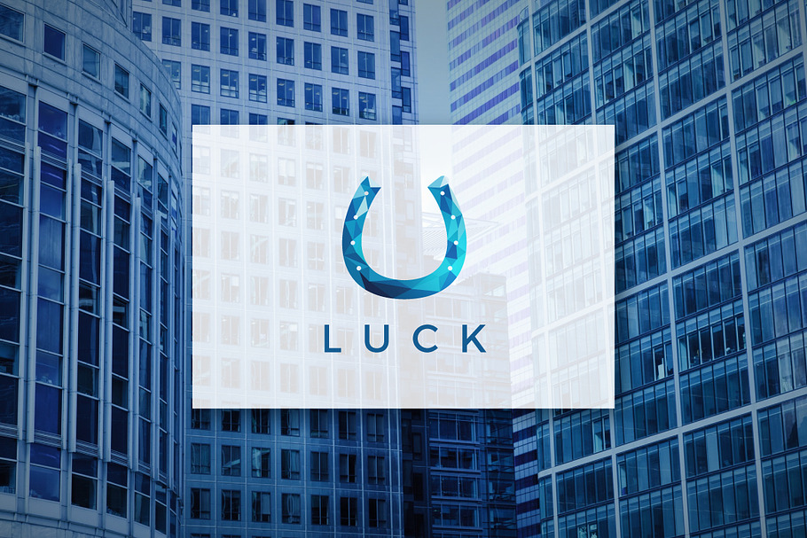 Luck - Geometric Logo