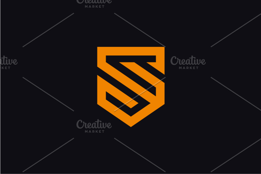 Shield Letter S Logo Creative Logo Templates Creative Market