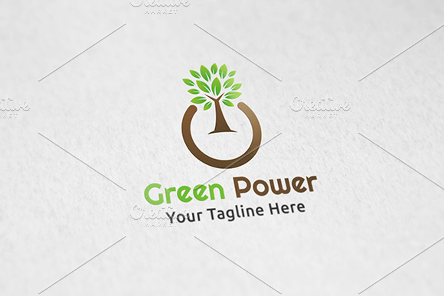 Green Power - Logo Template