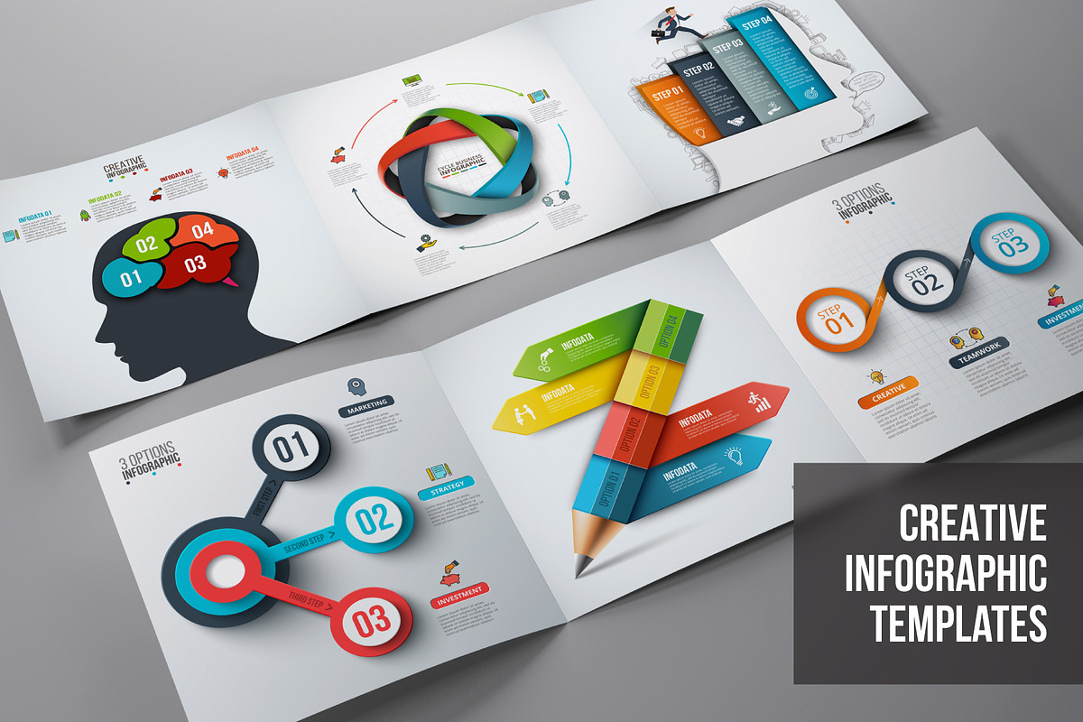 Business infographic diagrams v.11 in Presentation Templates - product preview 8