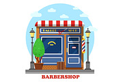 Barbershop or barbers store
