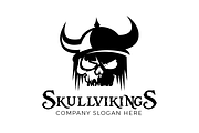 Viking Skull Logo