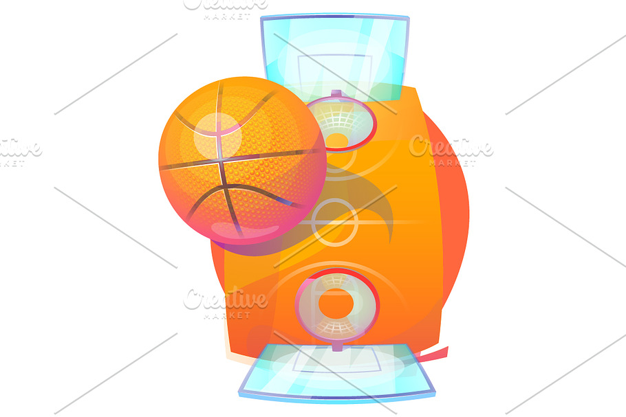 Basketball icon or logo in Graphics - product preview 8
