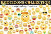 Emoticons Collection / 64 Emoji