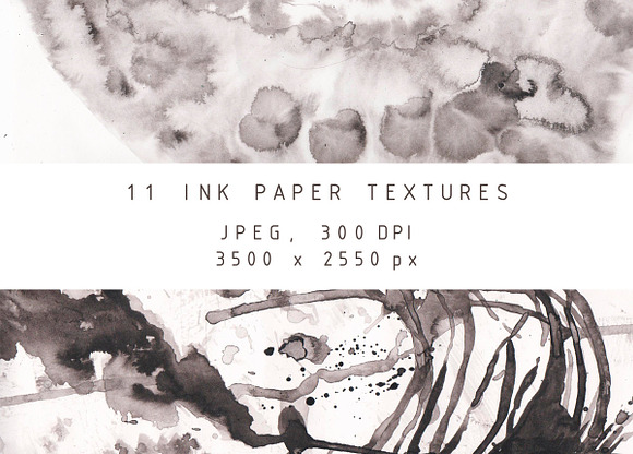 INK TEXTURES in Textures - product preview 1