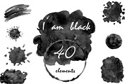 I am black