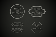 Vintage Logo Graphics Badges