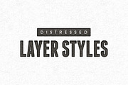 Distressed Layer Styles