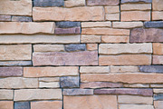 Sand stone wall pattern