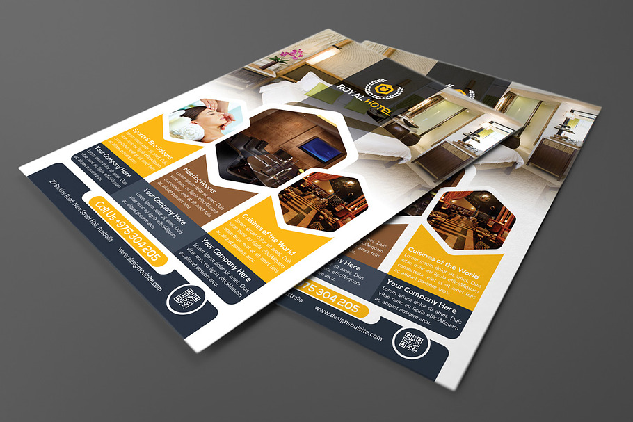 Hotel Flyer in Flyer Templates - product preview 8